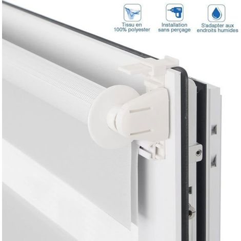 Store Enrouleur sans Perçage Jour Nuit, Double Tissu, Facile à Installer pour Fenêtre ou Porte, Prote DVD INTERACTIF - DVD EDUCATIF (1/5)