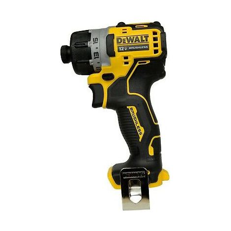 Destornillador Dewalt DCF601N de 12 V y 1/4".