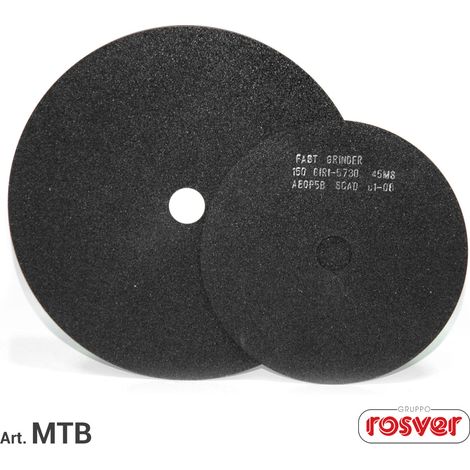Dischi da Taglio non Rinforzati - Rosver - MTB 150x1.0 F.16 A80P - Conf.25pz