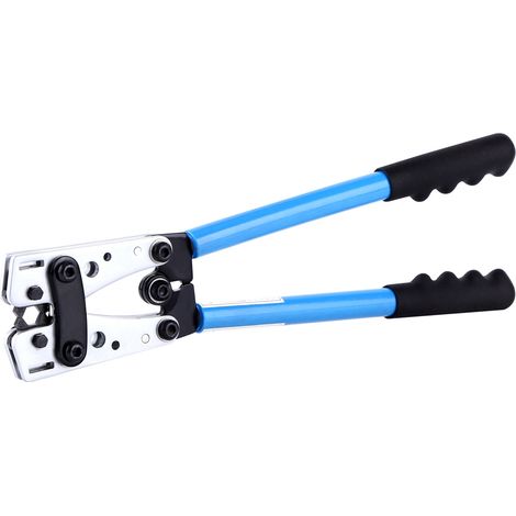 Pince à sertir professionnelle pour fiches hexagonales 6-50 mm, outil de sertissage pour cosses de câbles de batterie (1/5)