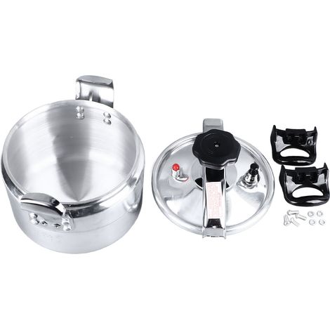 Autocuiseur de grande capacité 5L avec Pot en alliage d'aluminium antidéflagrant à Double poignée pour cuisinière à gaz (1/5)