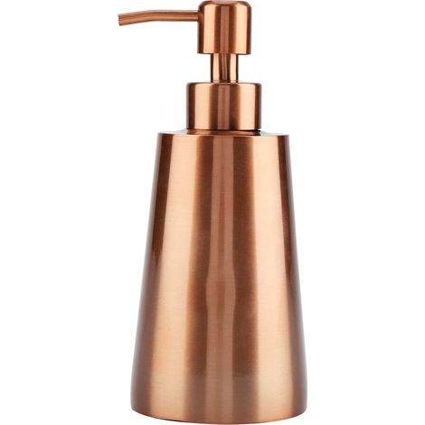 350Ml Acier Inoxydable 304, Bol À Vaisselle en Cuivre pour Évier De Cuisine Distributeur De Savon en Cuivre Savon Liquide Shampooing Lotion Distributeur Maison Hôtel Accessoire (1/5)