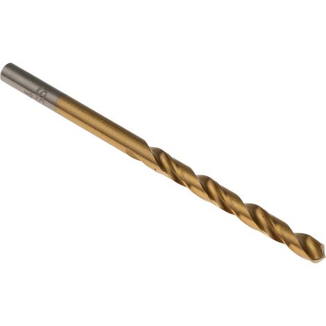 Foret HSS RS PRO Foret torsadé 4mm x 75 mm ( Prix pour Boîte de 10 )