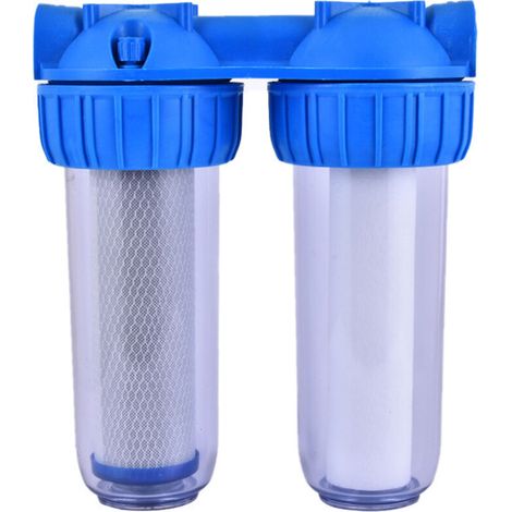 Zweistufiger Wasserfilter mit 3/4 Zoll (26,16 mm) – Verbesserte Filtration für klareres und sichereres Wasser