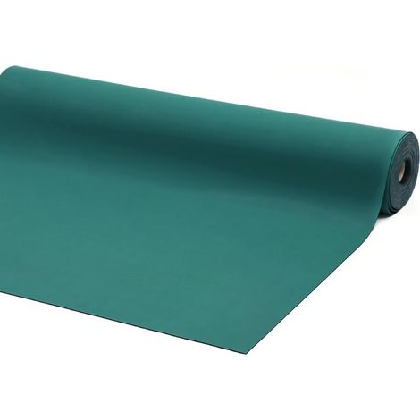 Rollo tapete antiestatico 10 metros x 1,2 metros (12 m2) color verde (1/2)