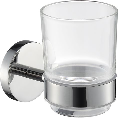 KWC AR Becherhalter, FIRMUS, Edelstahl,  70x103x105 mm, AP, hgl, Glasbecher