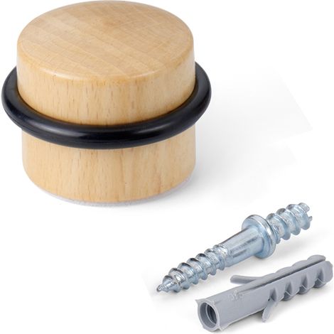 Tope madera con tornillo