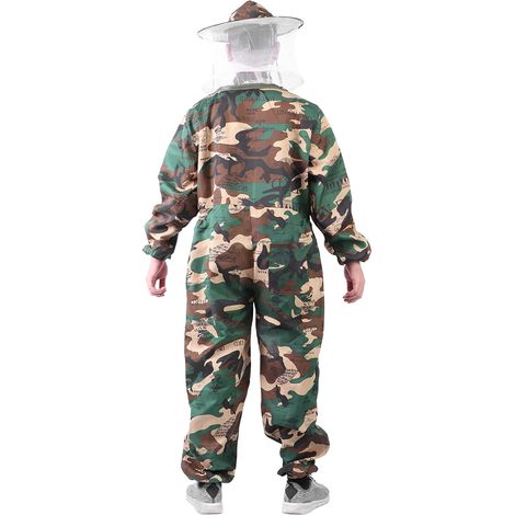 Veste d'apiculture professionnelle en polyester et coton, combinaison de protection, blouse d'apiculteur, équipement d'apiculteur (1/5)