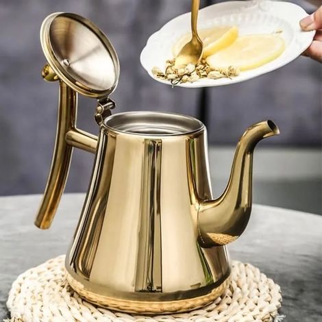 BOUILLOIRE TRADITIONNELLE - BOUILLOIRE A SIFFLET Bouilloire th lpreuve de la rouille style-Golden-M5 BOUILLOIRE TRADITIONNELLE (1/4)