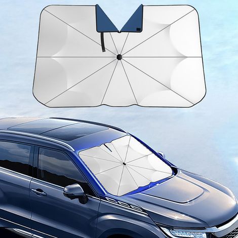 Voiture Pare-Brise Pare-soleils Parapluie pour Citroen C4 Picasso/Grand C4 Picasso/Grand C4 Spacetourer, Portable Pliable Anti-UV Parasol Parechaleur Accessoires D'intérieur Voiture (1/3)