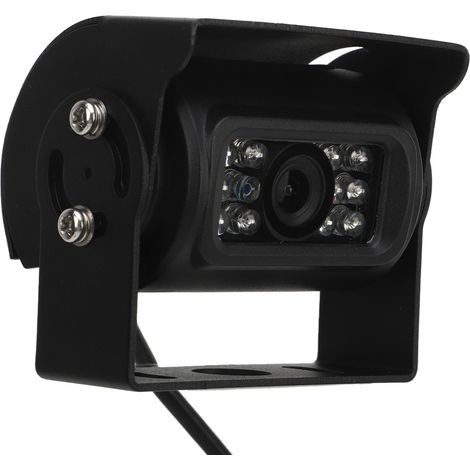 Caméra de recul 12V DC IP68 étanche, angle de vue 85°, connecteur aviation femelle 4 broches, 720P pour camion, fourgon, camping-car (1/5)