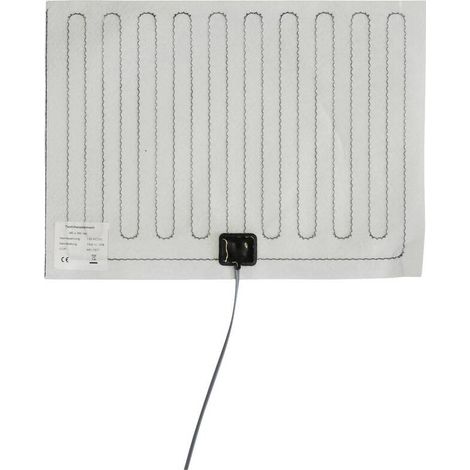 [NEUWERTIG] B-Ware Thermo TECH Heizfolie Heizmatte Textil IPX4 Polyestergewebe 350 mm x 260 mm (1/2)