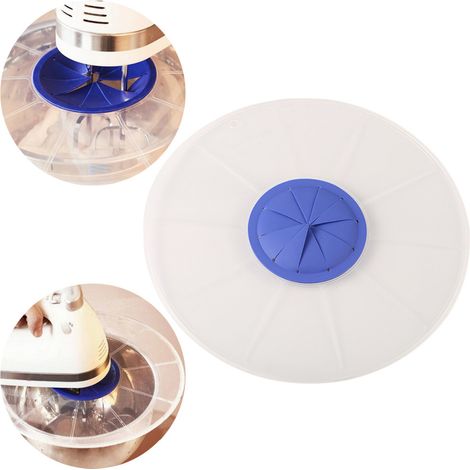 Ecran Anti-Éclaboussure En Silicone - Couvercle Protecteur Pour Bol À Mélanger Et Casserole - 1 Pièce (1/5)