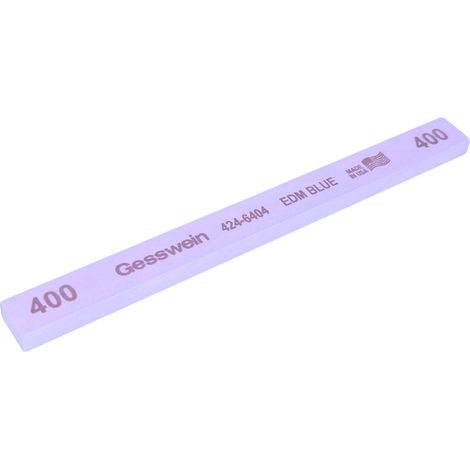 Meule Gesswein EDM BLUE, grain 400 - 6x13x150 mm