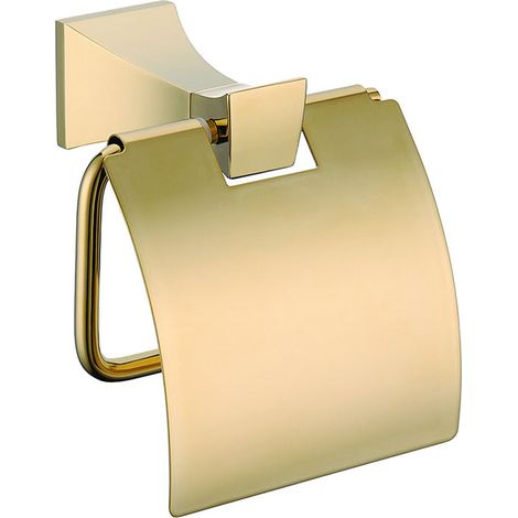 PORTE PAPIER TOILETTES 002 DORÉ EN LAITON COLLECTION HALYS