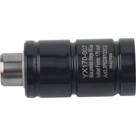 Ressort à gaz à azote X170 Mini cylindre en alliage, pièces d'emboutissage de gaz avec orifice de gonflage 2800NX170-007