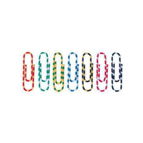 ALCO Büroklammer Zebra 2256-26 28mm rund sortiert 100 St./Pack.
