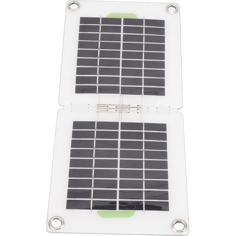 Faltbares und tragbares Solarladegerät mit Solarpanel für Auto, Wohnmobil, 10 Watt (1/5)