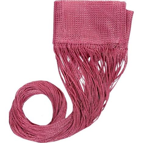 Rideau à Fils Élégant Portes Fenêtres Panneau De Séparation Chambres Rose - 100x200 Cm (1/5)