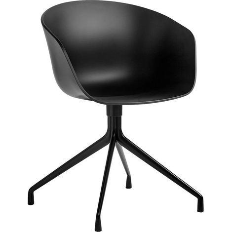 [NEUWERTIG] B-Ware Hay About A Chair Aac 20 Bürostuhl Schalenstuhl Schwarz 2.0 Kunststoffgleiter