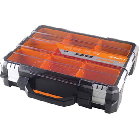 CASSETTA VALIGETTA PORTAMINUTERIE UTENSILI ORGANIZER 9 SCOMPARTI KAPRIOL (1/4)