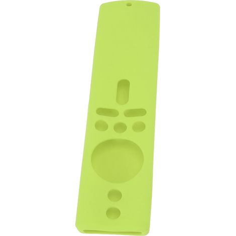 Étui de protection antidérapant en silicone pour télécommande Xiaomi Mi Box S et Xiaomi Mi TV Stick, vert fluorescent (1/5)