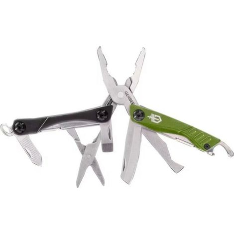 Gerber Dime Multiherramienta Verde Compacto y Ligero