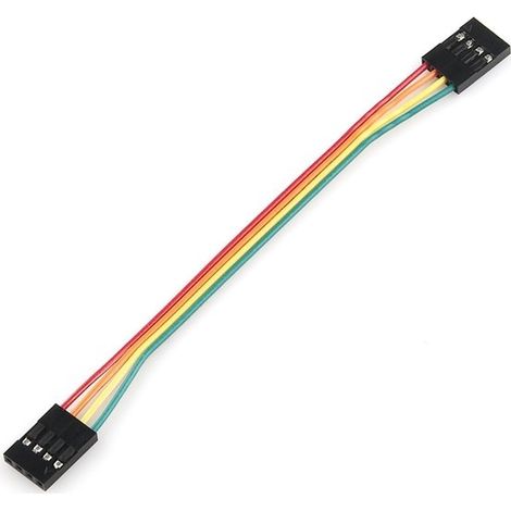 CABLE DE CINTA HEMBRA DE 4 PINES 40 cm