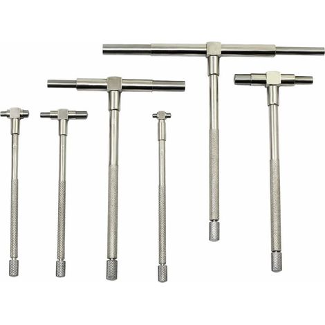 Jauge télescopique,8-150 mm jeu de jauge interne, 6 pièces (1/5)