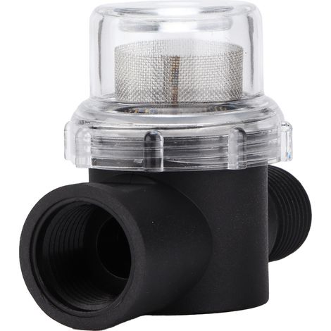 Filtre crépine pour pompe à eau 50 mesh en acier inoxydable avec raccord fileté 1/2 po à visser pour camping-car (1/5)