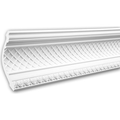 Cornice soffitto parete 150138 Profhome modanatura tipo stucco design classico senza tempo bianco 2 m
