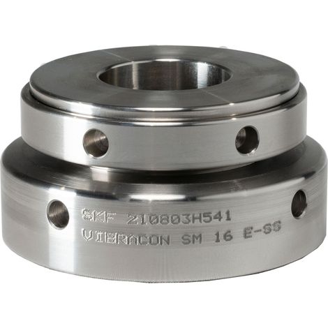 Cales réglables SKF VIBRACON M16X20 Ø 80mm capacité 14000daN en 316L Acier Inoxydable ( Prix pour 1 )