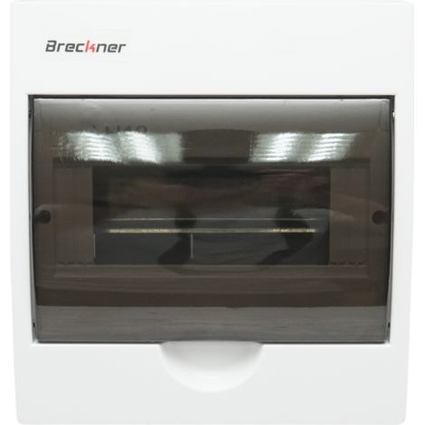 Pannello portafusibili da superficie 1 fila, 8 moduli 200x185x95mm IP40 Breckner Germany (1/5)