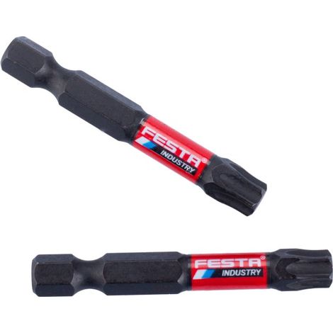 Punta de torsión FESTA INDUSTRY T40 50 mm S2 1/4" 2 piezas 18725.01 (1/2)