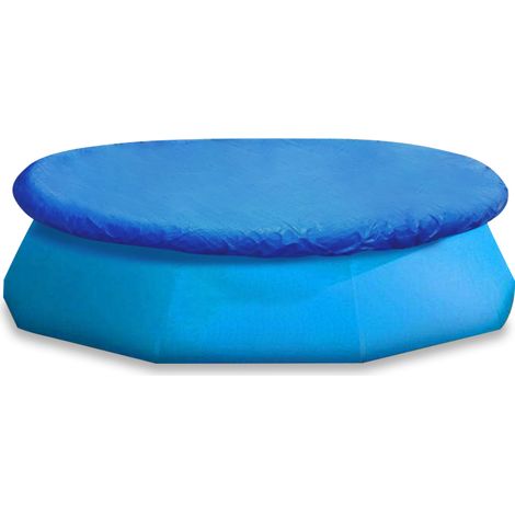 Couverture de piscine ronde, imperméable, en PE, portable et protectrice (1/2)