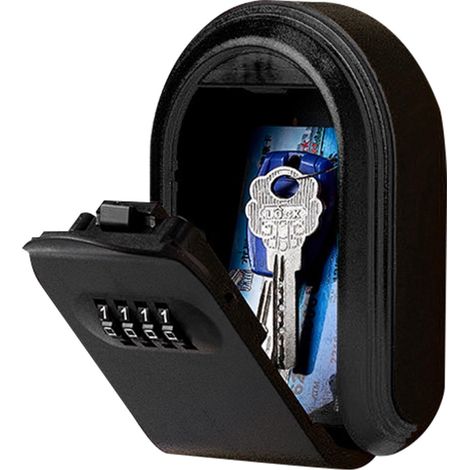 Boite A Clefs Avec Code À 4 Chiffres, Boite À Clés Murale, Boîte De Rangement Des Clés, Boite A Clefs Securisee Exterieur, Boite À Clefs Étanche Et Antirouille, Boite À Clé Résistant Aux Intempéries