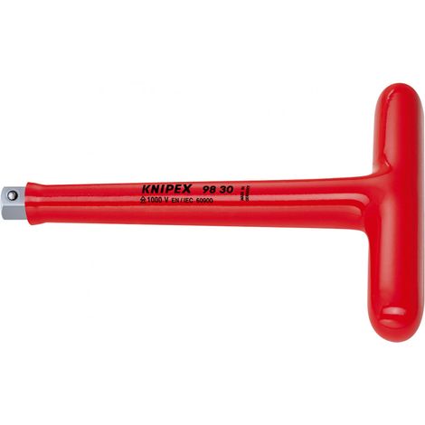 Poignées transversales en T, avec carré mâle 3/8" ou 1/2" Knipex (1/2)