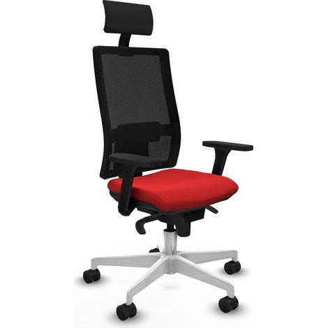 Silla de oficina piqueras y crespo Horna negro espuma tapizada (1/5)