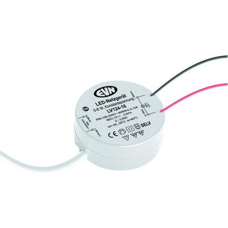 EVN Lichttechnik LED-Netzgerät 12V rund LV124-16 (1/5)