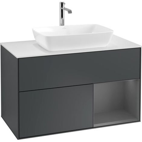 Villeroy & Boch F781GKHG Armoire sous lavabo Finion F78 (1/2)