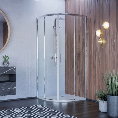 Box doccia semicircolare 80x80 90x90 trasparente 6mm h195 icon, misura 90x90 (1/5)