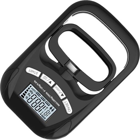 Dynamomètre Manuel Affichage Numérique à Alimentation par Piles avec Mesure Dynamomètre Électrique pour Main et Prise Destiné À La Musculation Fitness Exercice À Domicile Femmes Et (1/5)
