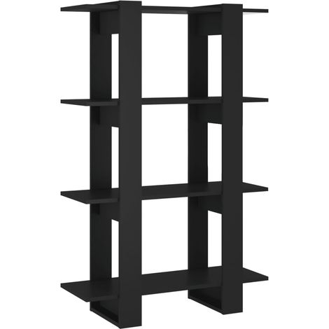 vidaXL Libreria/Divisorio Nero 80x30x123,5 cm (1/5)