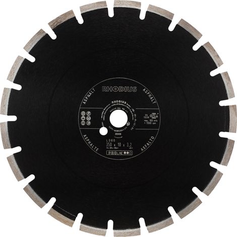 RHODIUS PROline LD60 Diamanttrennscheibe 350 x 11,0 x 3,0 x 25,40 mm