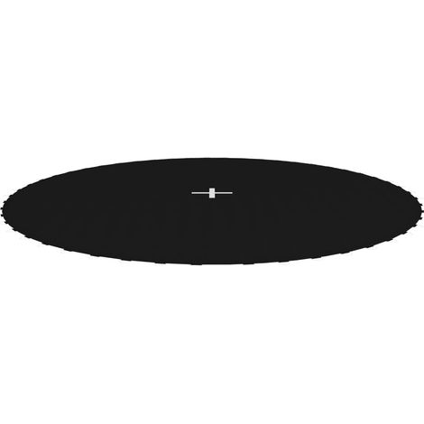 Tapis de sol,Tapis de saut Tissu Noir pour trampoline rond de 3,05 m CFW853680 (1/5)