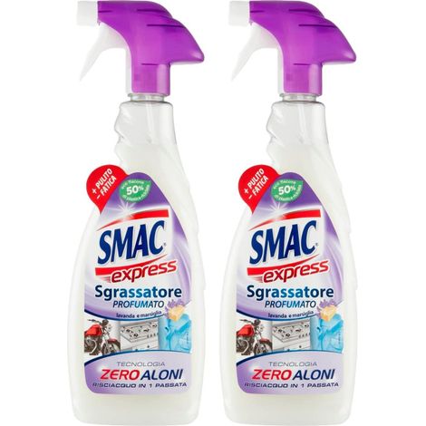 SMAC SET 2 PZ SGRASSATORE PROFUMATO ALLA LAVANDA SPRAY 650 ML
