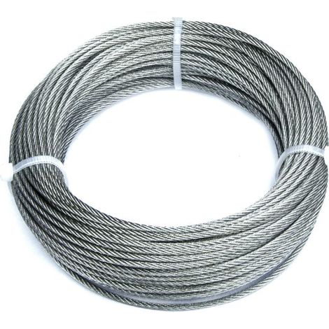FUNE ACCIAIO INOX 316 Ø2MM 25 MT