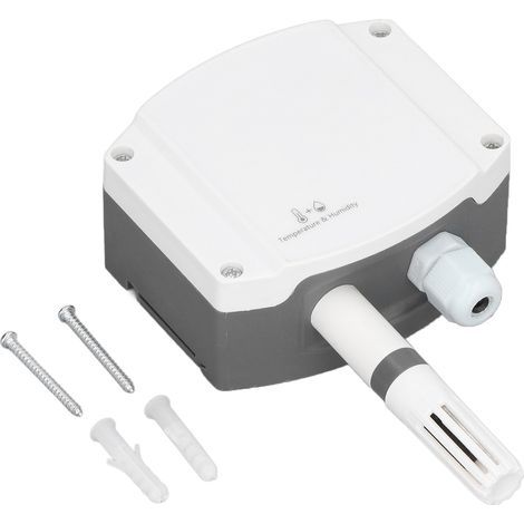 Wall-mounted temperature and humidity sensor, 4-channel 20mA analog temperature and humidity transmitter for garden (1/5)
