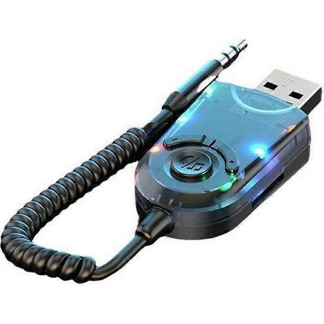 Récepteur audio Bluetooth W9 pour voiture, adaptateur USB Bluetooth 5.3, récepteur audio sans fil (1/4)