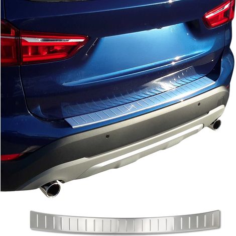 OMAC Ladekantenschutz für BMW X1 E84 2012-2015 Facelift Edelstahl gebürstet (1/5)